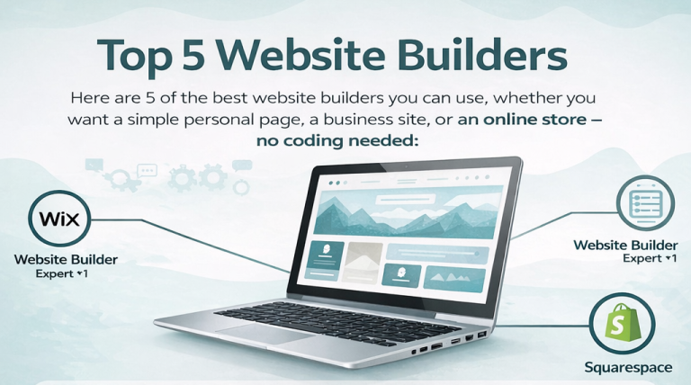 top 5 website - poster